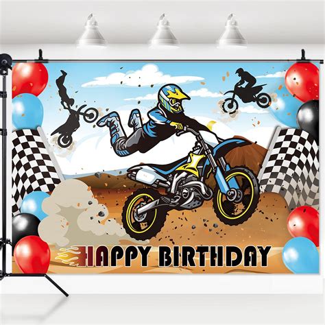 happy birthday biker pictures|happy birthday dirt bike images.